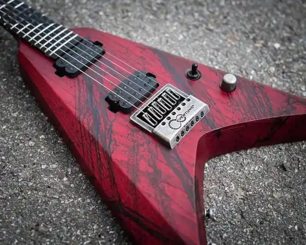 血腥食人族 闪亮金属银 | solar v型琴全新配色亮相