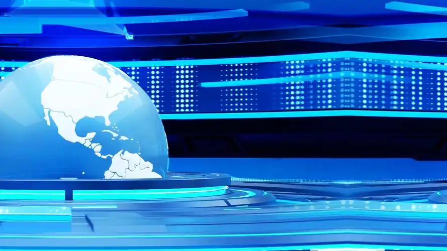 4k地球新闻栏目背景视频素材新闻背景