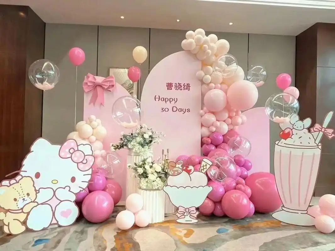 好日子气球派对 主营业务,高端定制主题! 宝宝生日party - 抖音