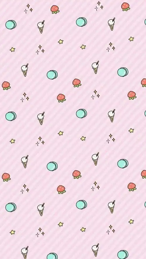 2017清新平铺小碎花手机壁纸简单又不失可爱的壁纸