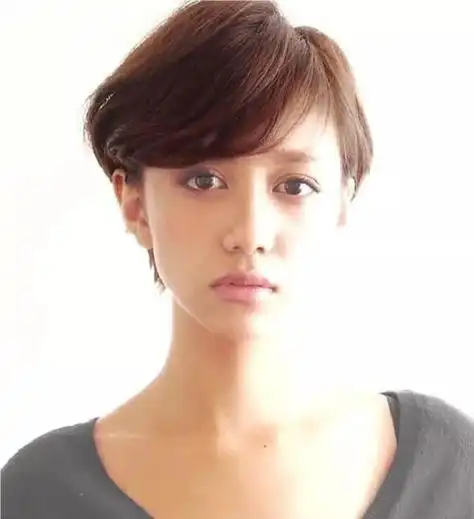 胖女性的短发发型选择技巧