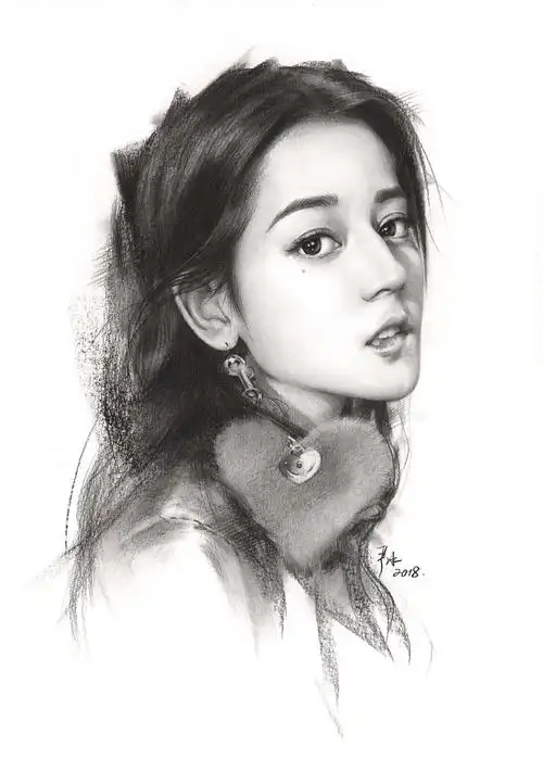 严冰明星素描合辑