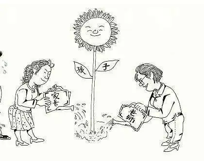 和谐相处(插画)