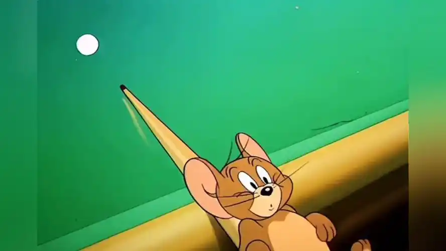 #猫和老鼠 #童年经典动画片 #治愈系 #怀旧动画 汤姆这个老六打台球,