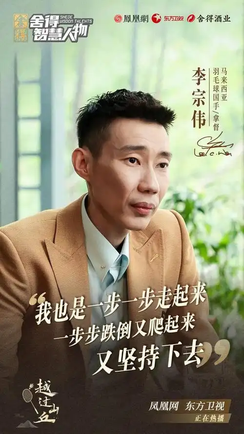 羽坛名将李宗伟丨越过山丘,败者为王
