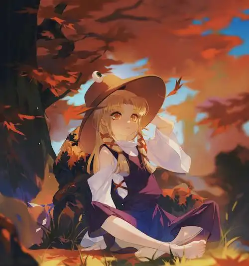 二次元动漫图片东方project角色泄矢诹访子合辑13p