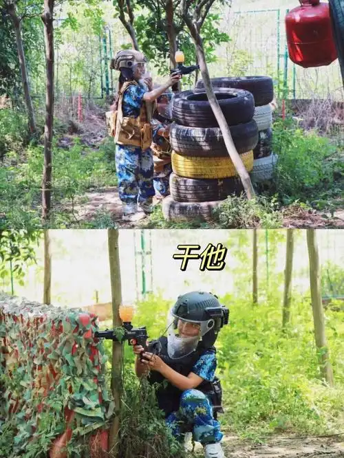 户外活动森林公园真人cs