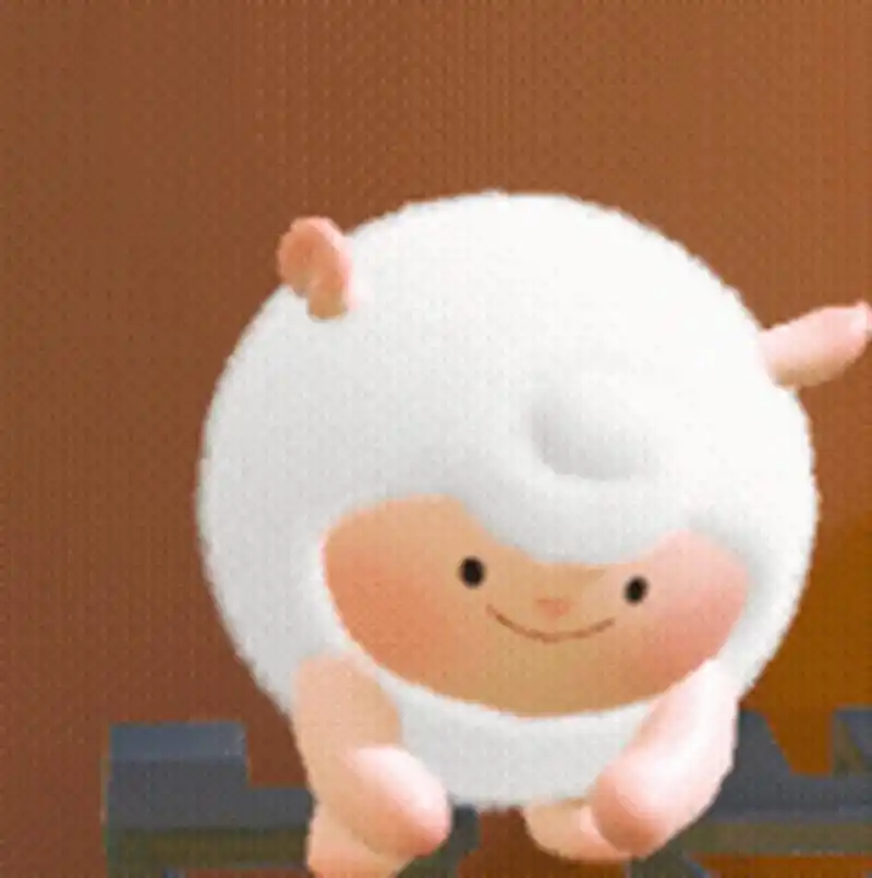 小羊是全蛋仔岛上最可爱的宝宝!074007