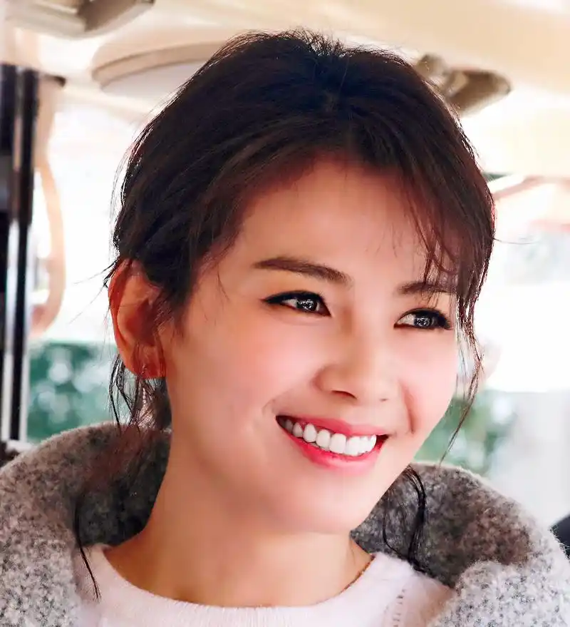 刘涛大头照写真,刘涛的眼睛会笑