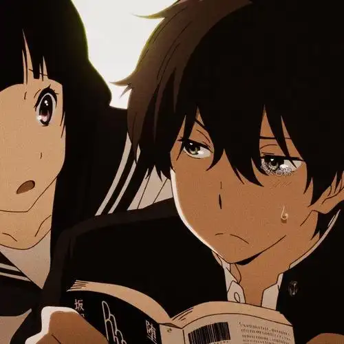 情头千千万——冰菓头像占一半《冰菓》——千反田爱瑠 折木奉太郎④