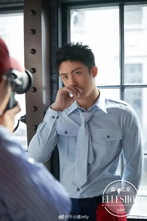 黄景瑜 elleshop杂志拍摄