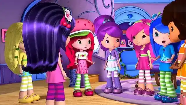 《草莓甜心》柠檬点点找莓果爷爷问他能否帮助自己画篱笆