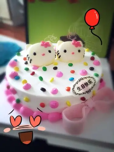 生日快乐小女孩