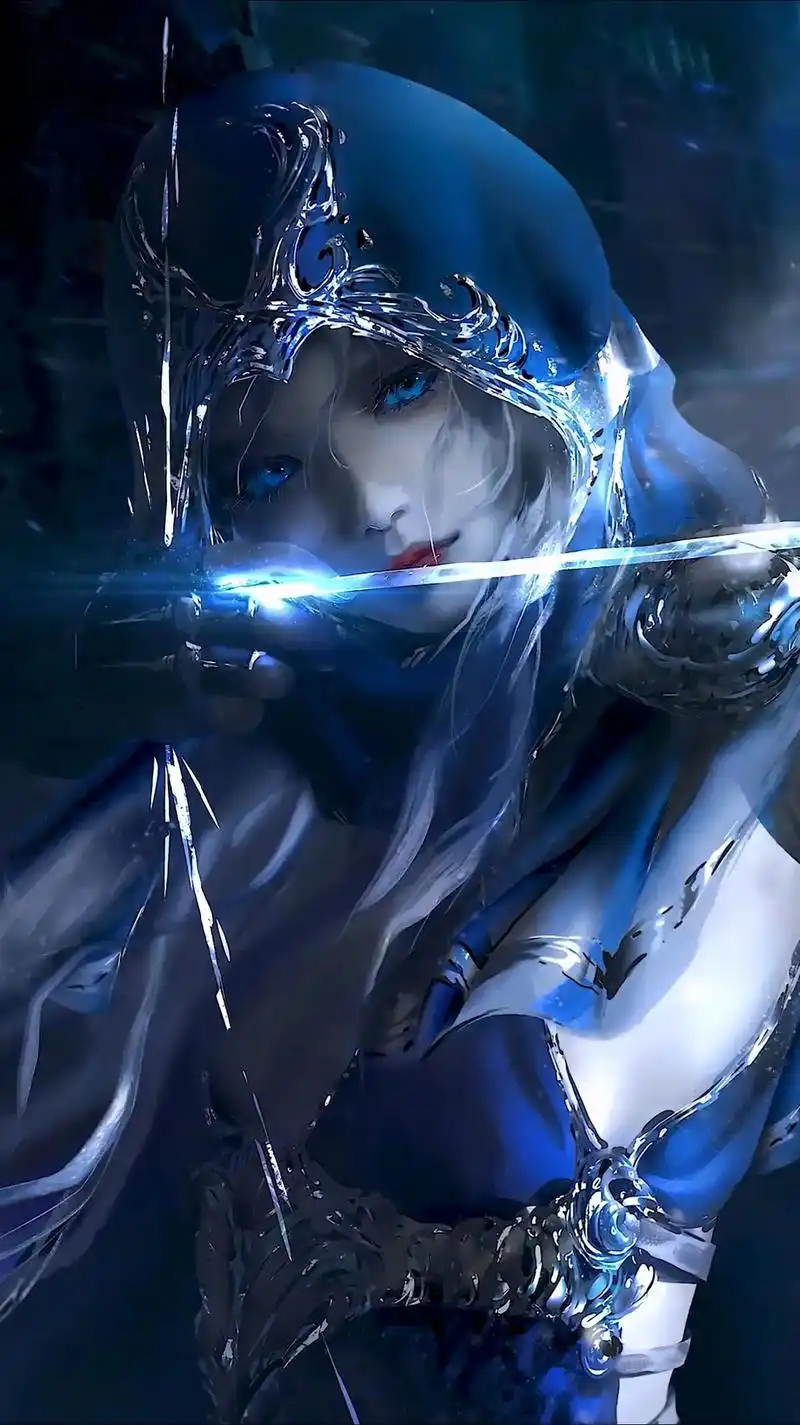 创作灵感 #寒冰射手 #鬼刀冰公主 #鬼刀风铃公主  - 抖音