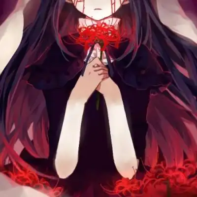 彼岸花的动漫头像_女生头像_我要个性网