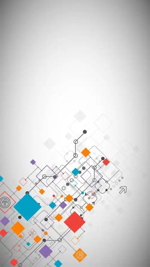 科技感互联网渐变简约背景