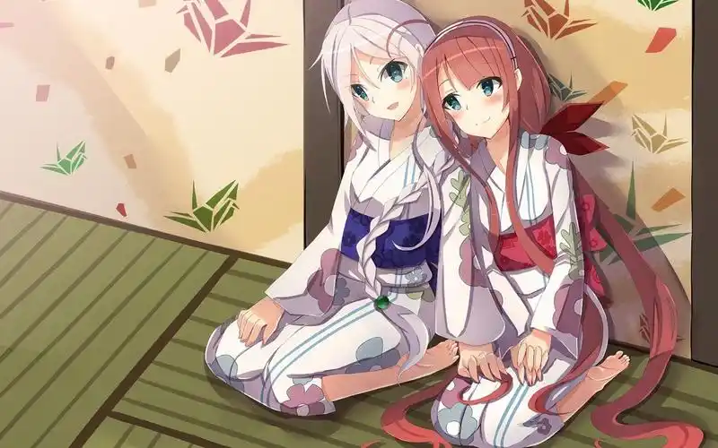 日本yukata动漫美女浴衣和服高清电脑桌面壁纸 第一辑