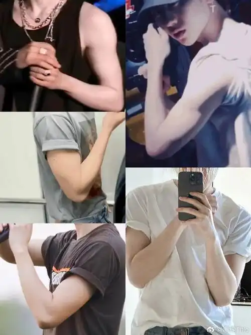 爱困:肌肉猛男  蔡徐坤:这都是我举铁举的!  #蔡徐坤