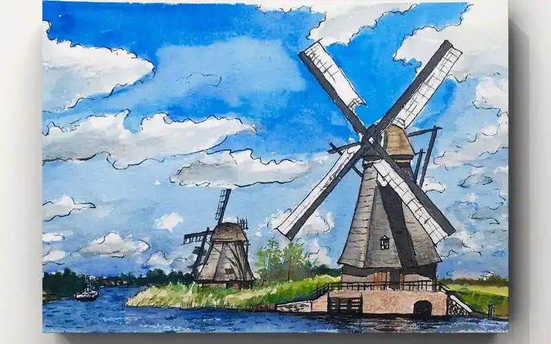 世界著名建筑系列之荷兰风车