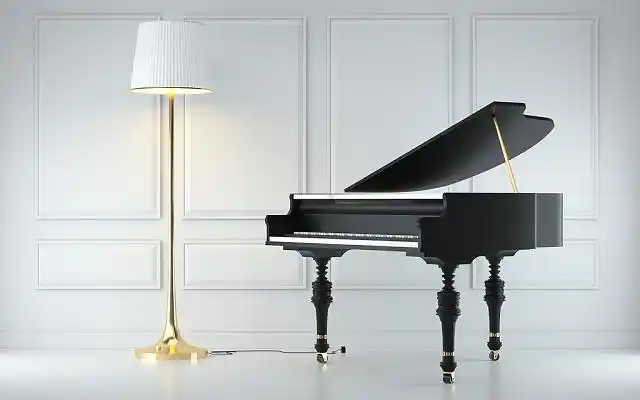 白钢琴琴行画册封面钢琴琴行招生培训钢琴培训把你的兴趣变为专业钢琴