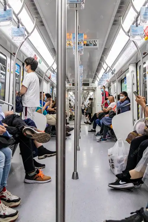 上海地铁摄影图