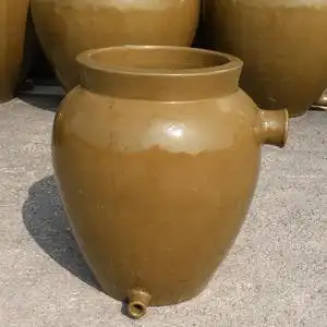 四川土陶传统古法酿酒冷却夹缸双层酩镏缸过滤酒套缸300斤100斤60