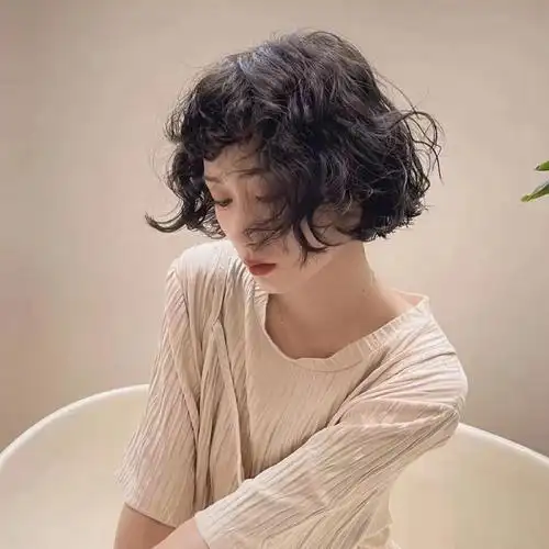 小众且可爱风格烫发