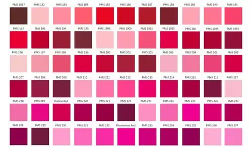 先来看一组简单的色卡