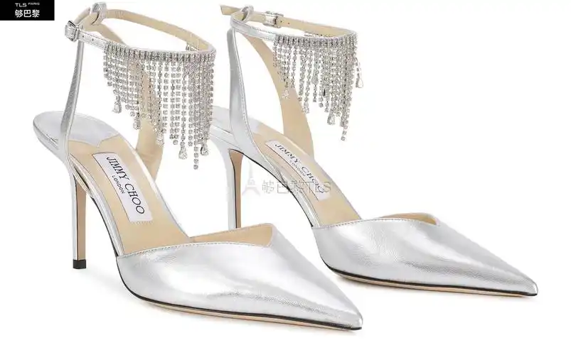 【包邮包税】 jimmy choo 21年秋冬 女士 高跟鞋 birtie 85 穆勒鞋