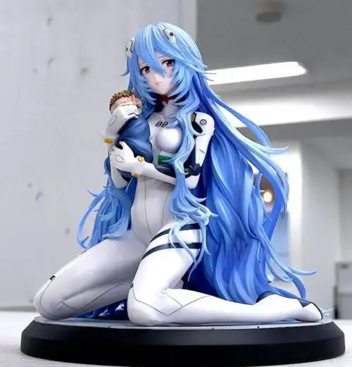 《eva新剧场版:终》蓝色长发绫波丽1/7手办一览9