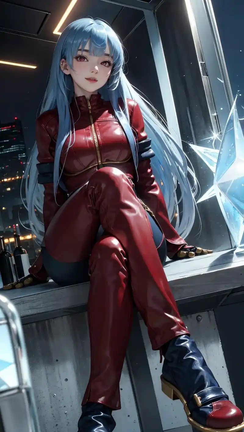 拳皇-库拉.#ai绘画 #拳皇 #库拉 #冰女 #游戏 - 抖音