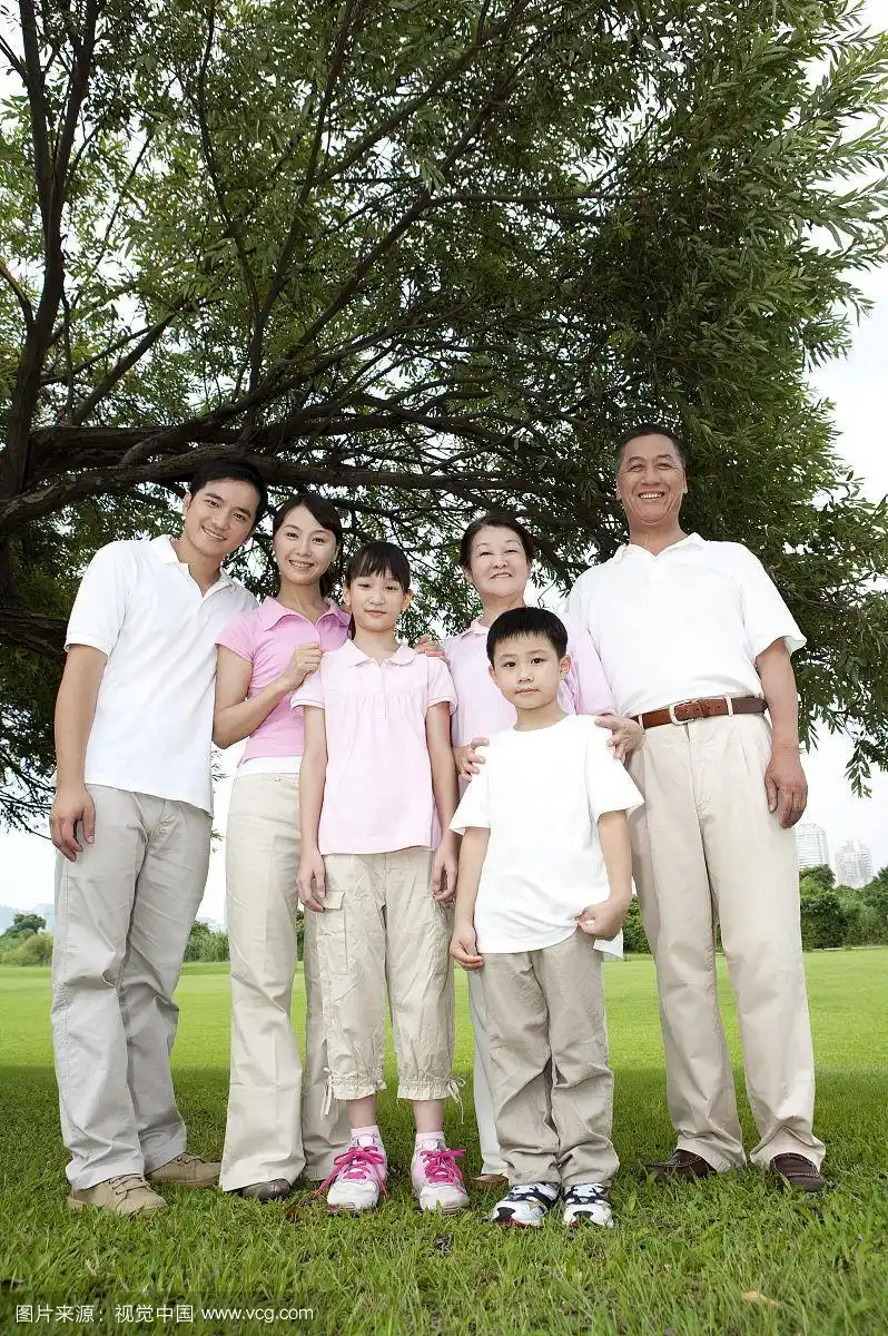 三代同堂,家庭,全家福