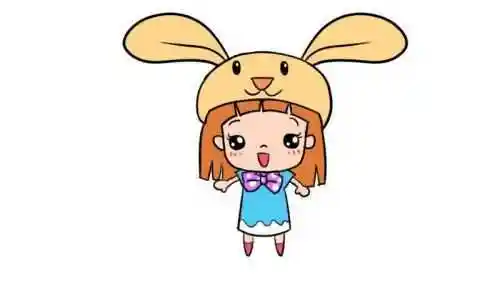 全身漂亮小女孩简笔画怎么画 可爱呆萌小女孩简笔画图片大全