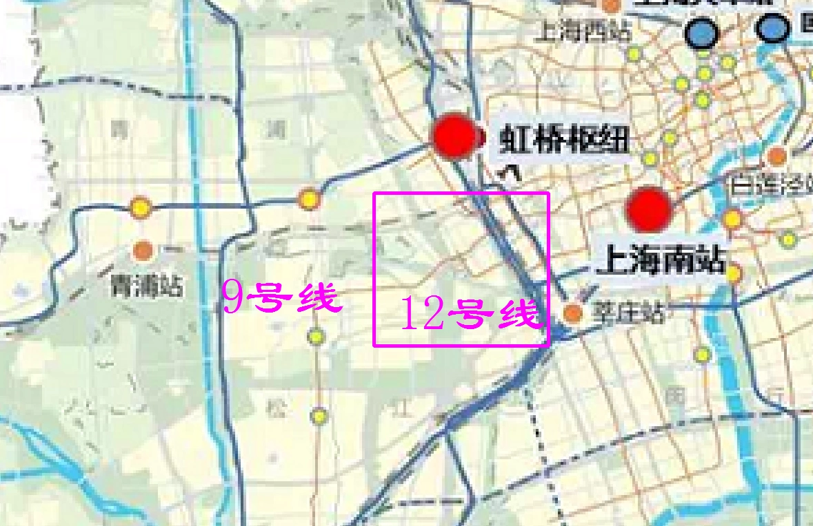上海轨道交通12号线要延伸松江,不是为了九亭和漕河泾开发区通勤