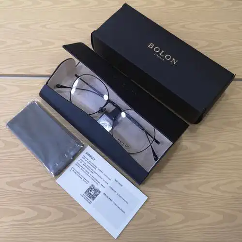 折叠便携式暴龙暴龙眼镜眼镜盒原装软皮皮质墨镜视镜眼镜盒