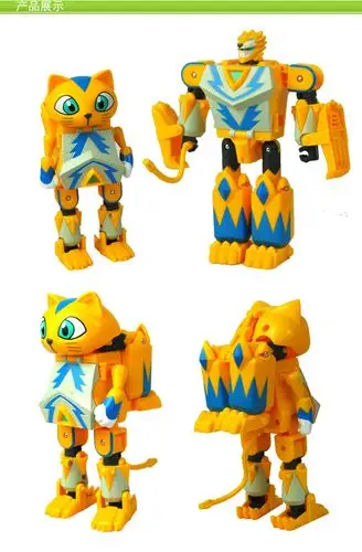 灵动快乐酷宝正版全套支持混批变形机器人益智动漫玩具狮王酷宝