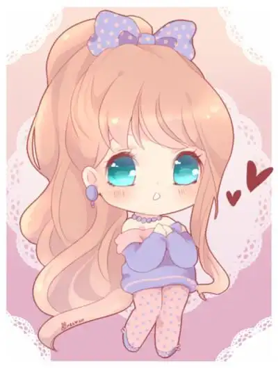 q版萌系少女手抄报手抄报简单又漂亮