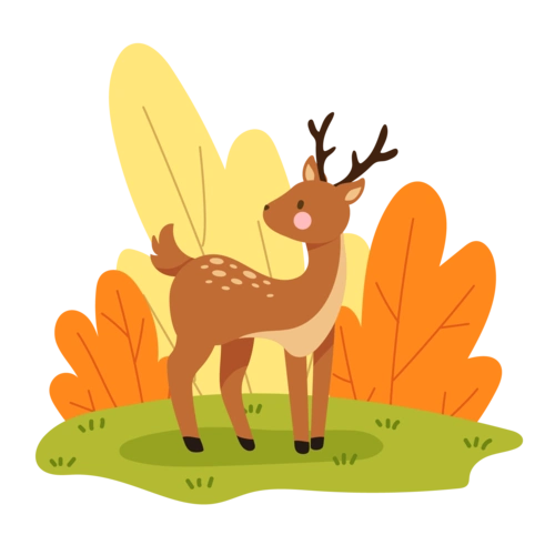 卡通动物鹿图片大全