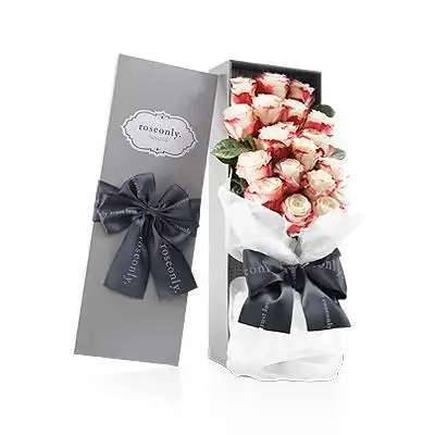 鲜花玫瑰经典永续小经典40cm长形