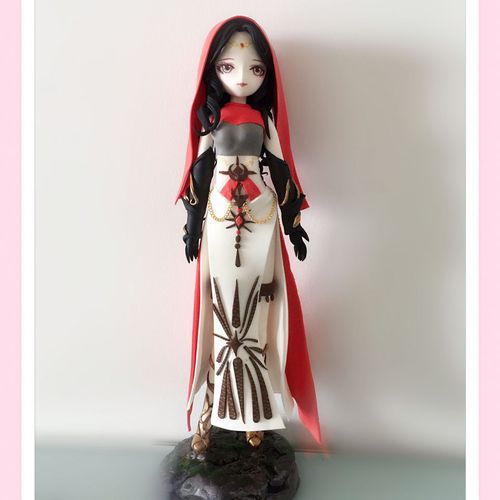 超轻粘土手办,剑三明教,来图定制