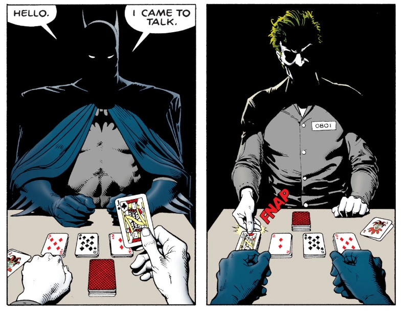 《致命玩笑》蝙蝠侠想拯救小丑,但是他连自己都无法救赎!