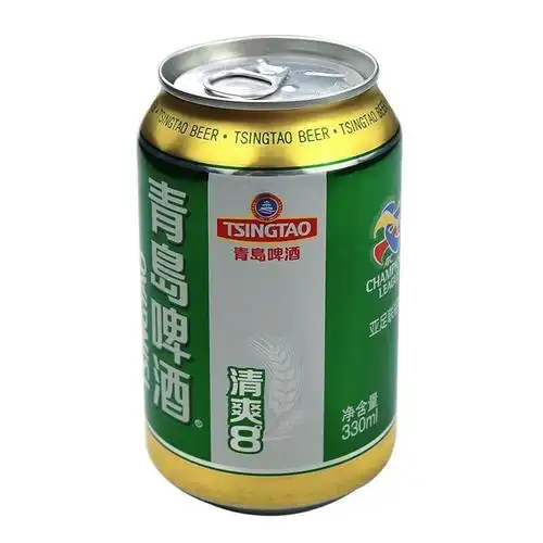 啤酒青岛清爽8度330ml12听散装聚餐正品特价啤酒