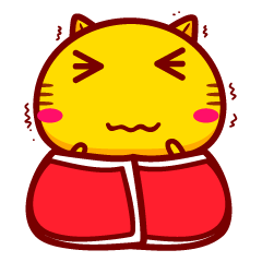 哈咪猫过冬表情～冻