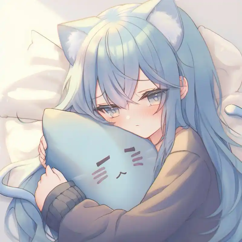 ai绘画|猫耳少女头像