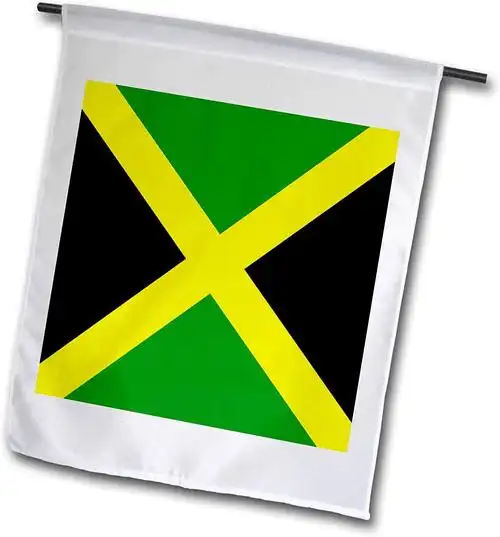国旗- 牙买加国旗 - 旗 12 x 18 inch garden flag fl_4358_1