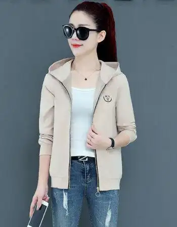 女装新款短款外套女春秋新款棒球服韩版休闲小外套夹克上衣双层带里f3