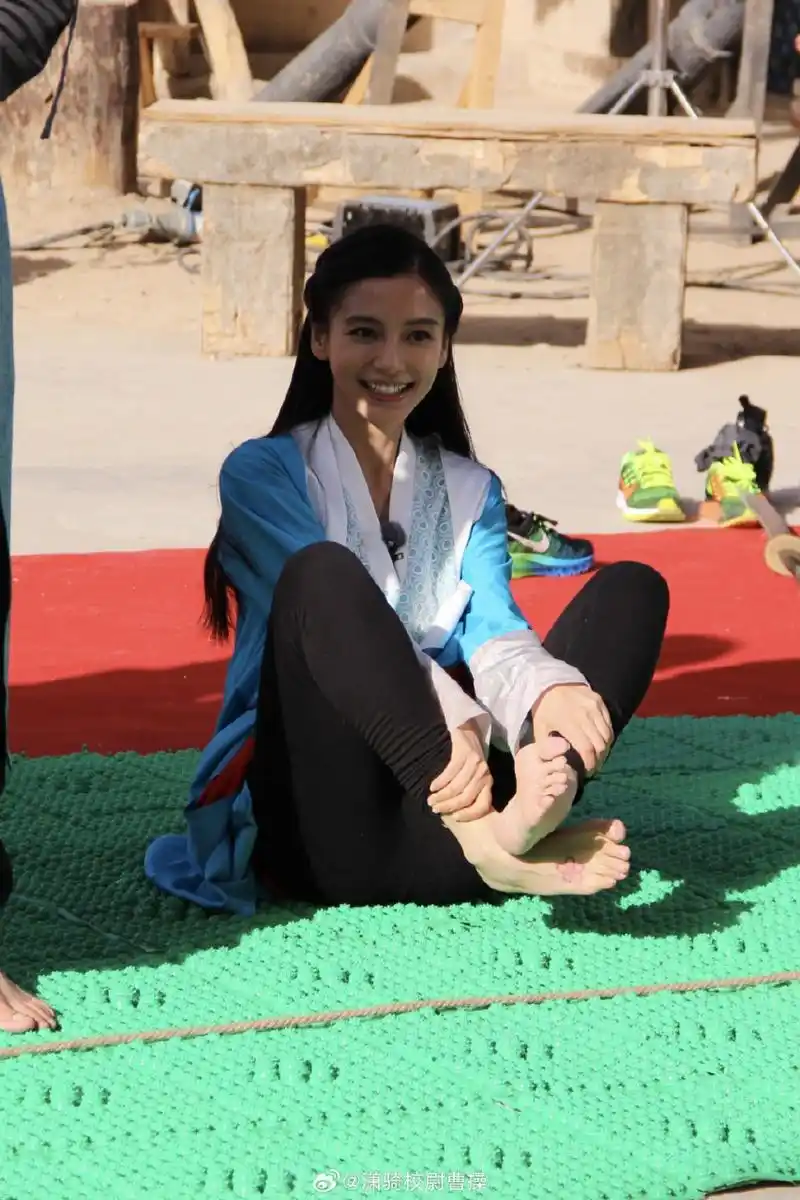 angelababy杨颖2020年跑男花絮照