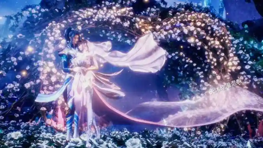 斗罗大陆158集唐三小舞订婚场面慢慢都恩爱