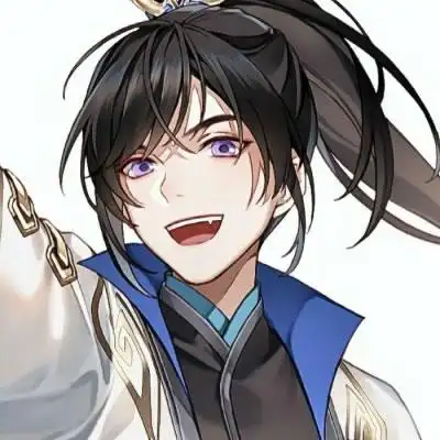 手绘动漫古风男生头像帅气高冷