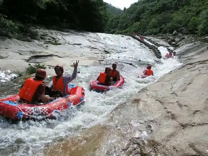 7月25红安对天河漂流